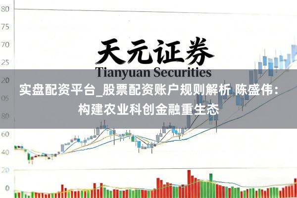 实盘配资平台_股票配资账户规则解析 陈盛伟：构建农业科创金融重生态
